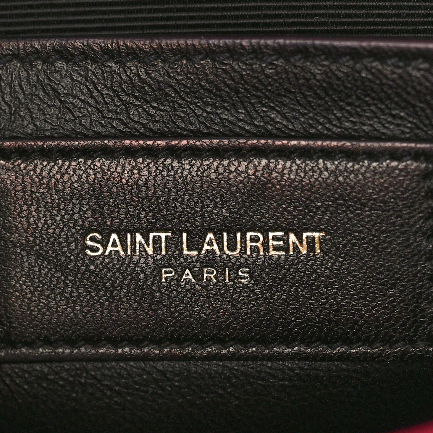 Saint Laurent Grain De Poudre Classic Monogram Cassandre Clutch Lipstick Fuchsia 6 of 7