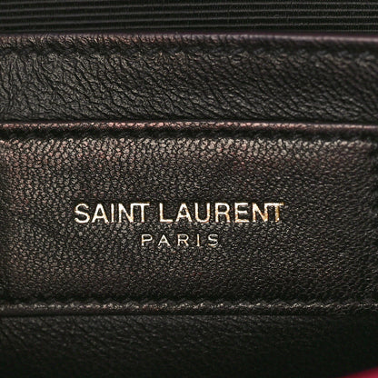 Saint Laurent Grain De Poudre Classic Monogram Cassandre Clutch Lipstick Fuchsia 6 of 7