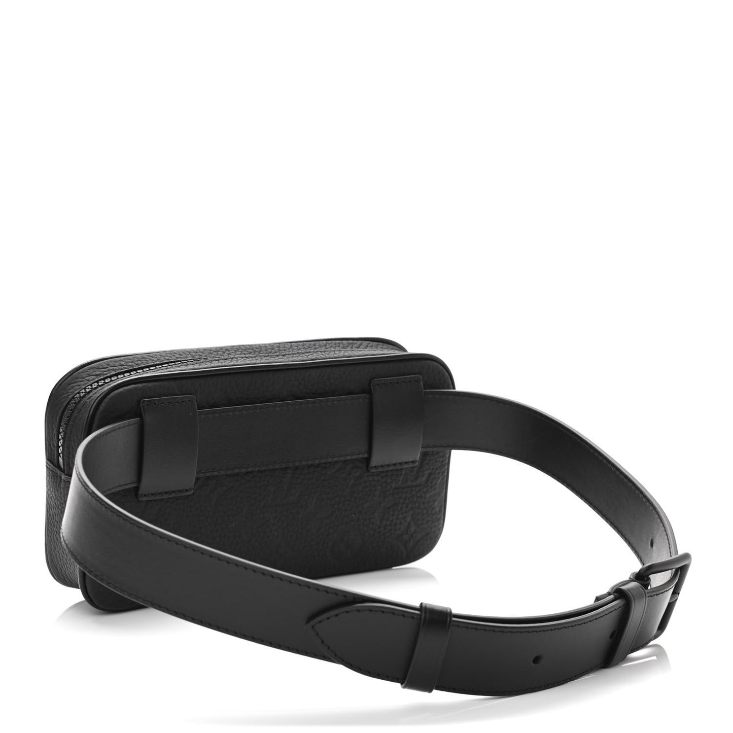 Taurillon Monogram Uniformes Solar Ray Soft Pochette Volga Belt Bag Black
