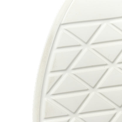 Prada Re-Nylon Spazzolato Rubber Triangle Logo Macro Quilted Mens 35mm Platform Sneakers 6 White 13 of 16