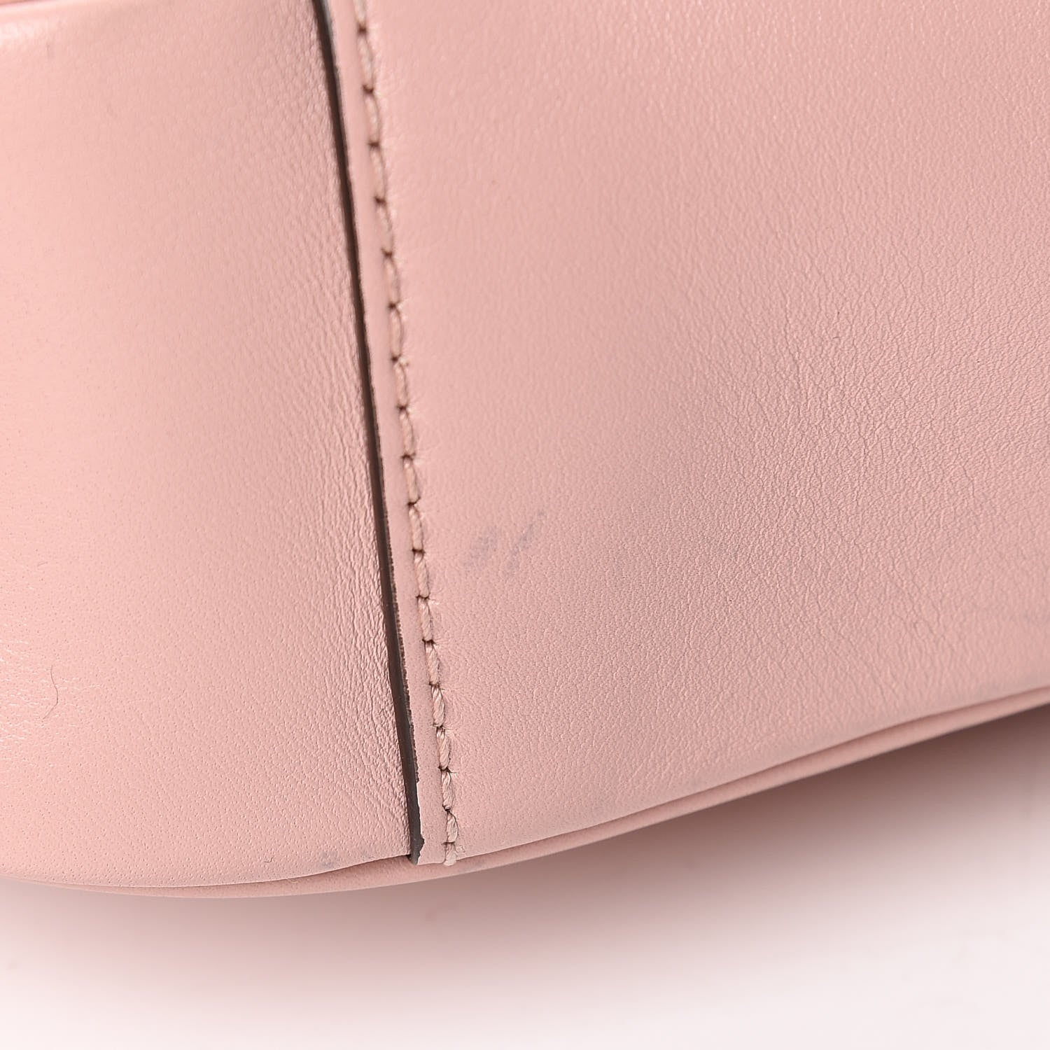 Gucci Calfskin Matelasse Mini GG Marmont Shoulder Bag Perfect Pink 11 of 12