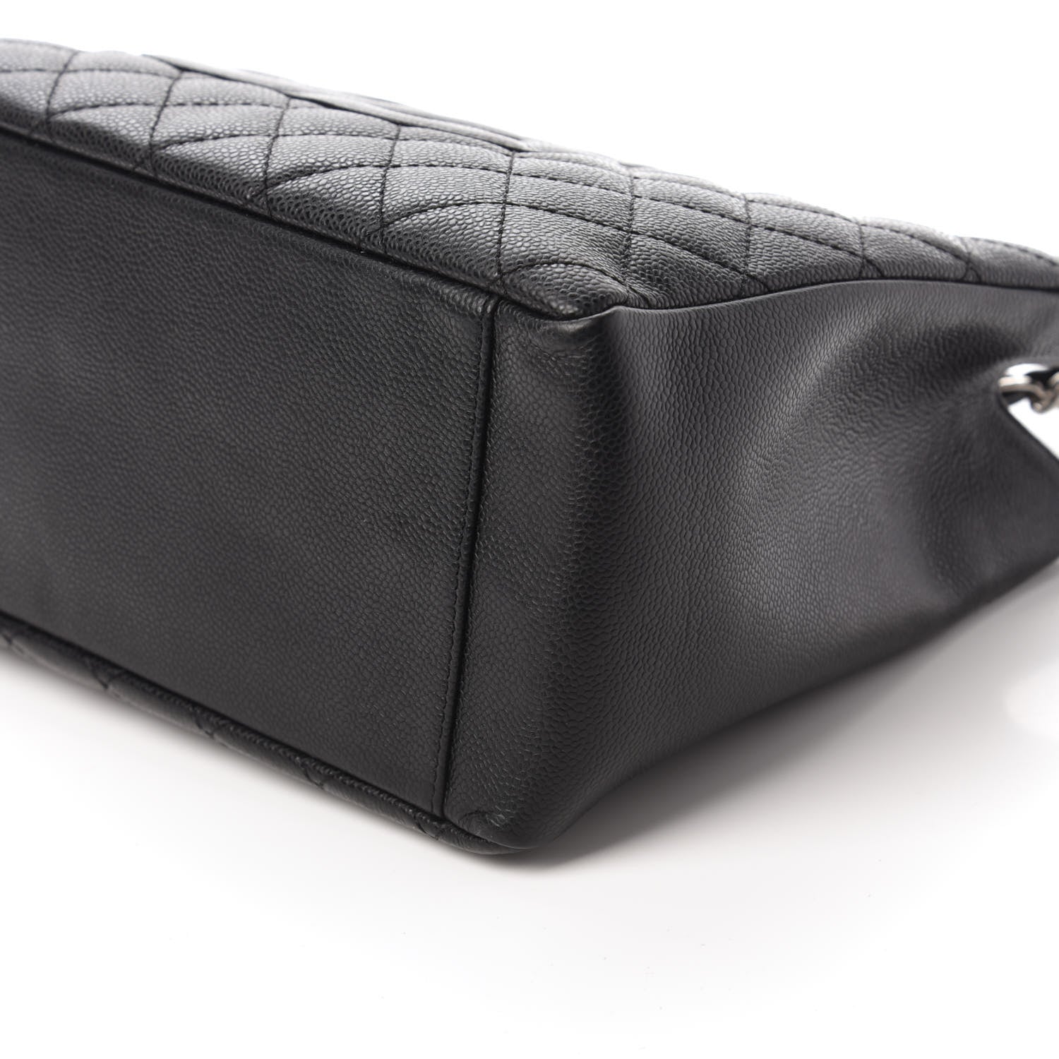 Chanel Caviar Quilted Grand Shopping Tote GST Black 7 of 10