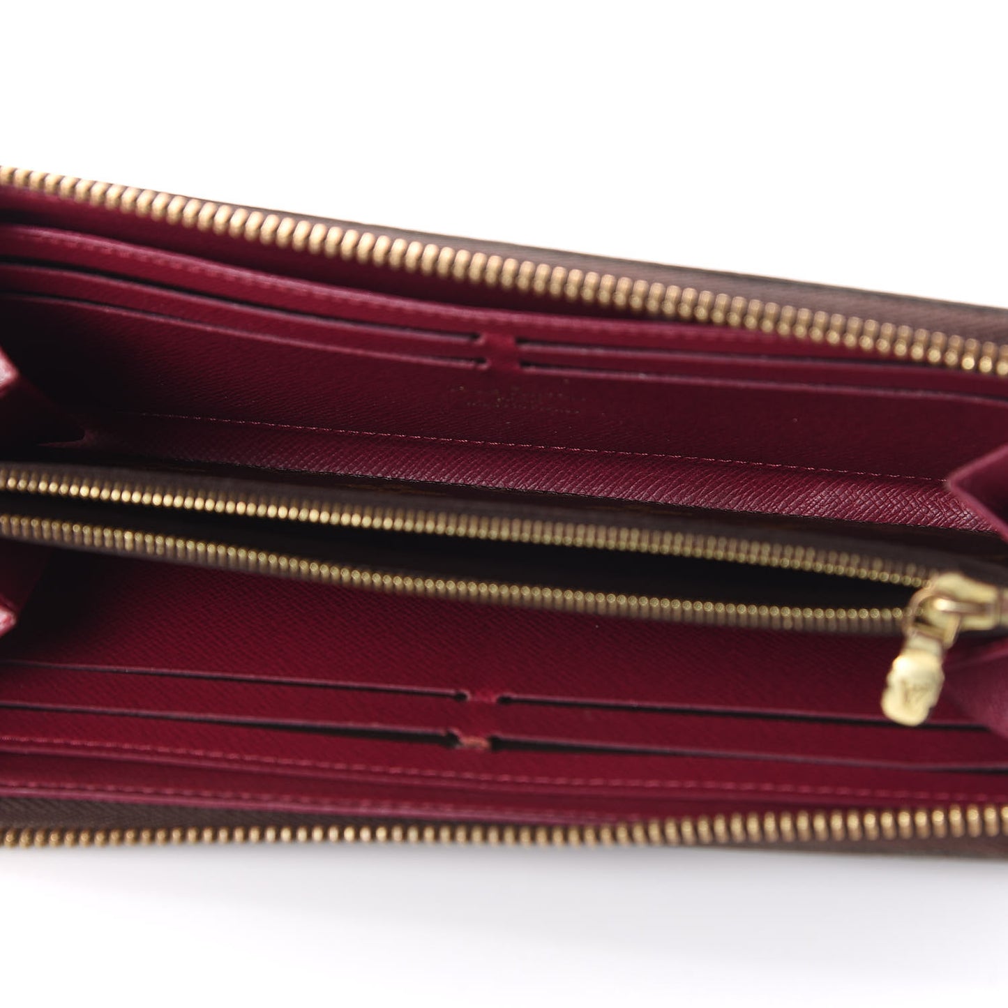 Monogram Clemence Wallet Fuchsia