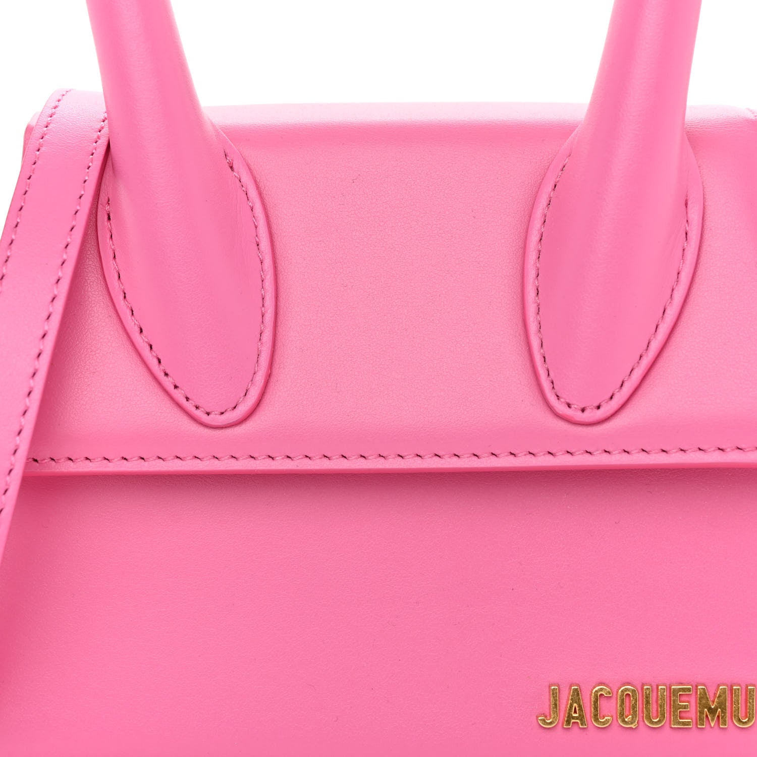 Jacquemus Smooth Calfskin Le Chiquito Moyen Pink 7 of 9