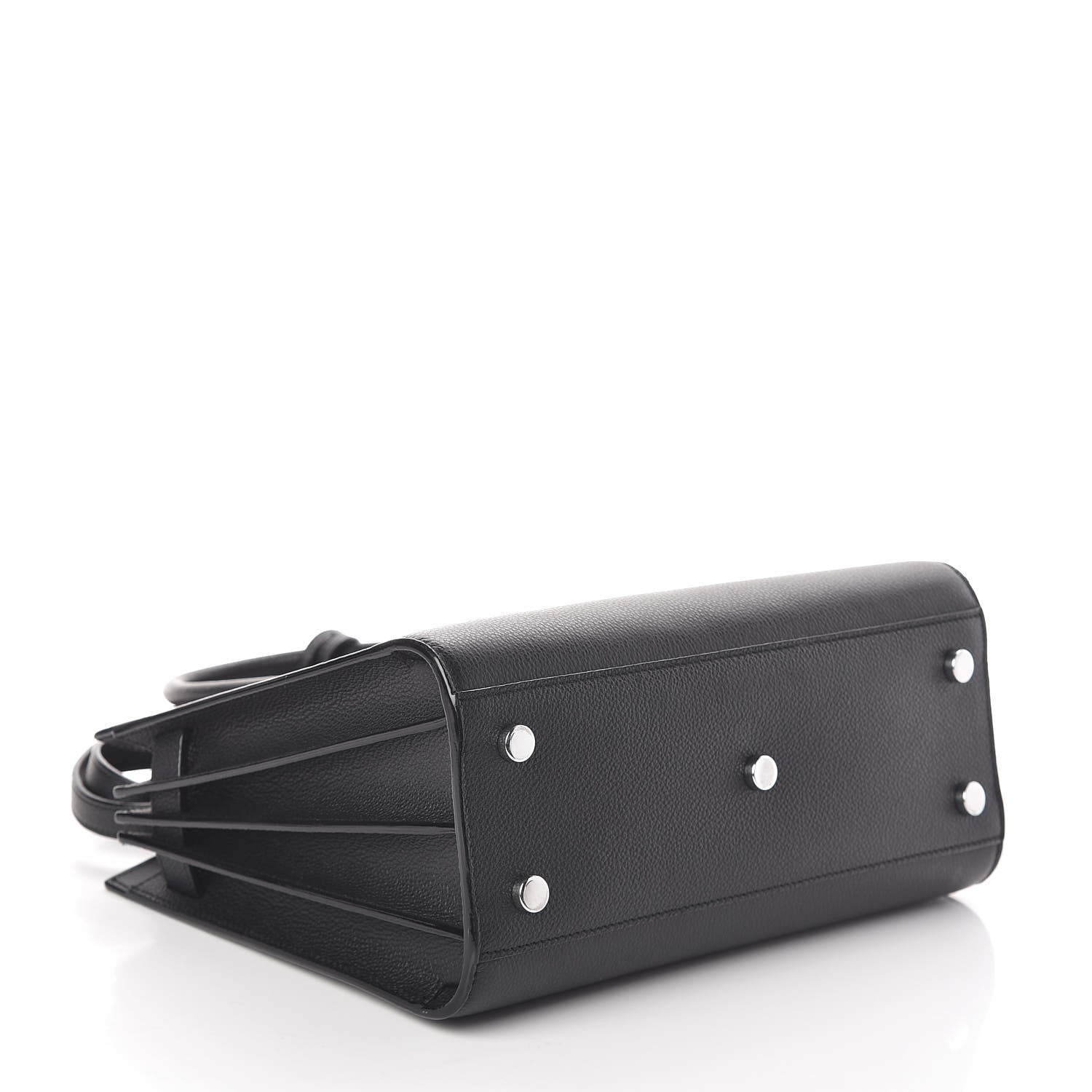 Saint Laurent Grained Calfskin Baby Sac De Jour Black 4 of 8