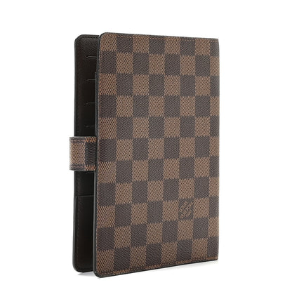 Louis Vuitton Damier Ebene Medium Ring Agenda Cover 3 of 7