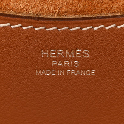 Hermes Taurillon Clemence Swift In-The-Loop 18 Bag Gold 6 of 11