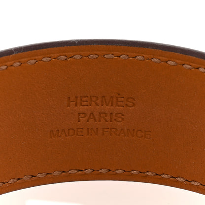 Hermes Chevre Chamkila Collier de Chien CDC 24 Bracelet T3 Rose Pop 3 of 5