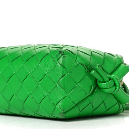 Bottega Veneta Nappa Intrecciato Mini Loop Camera Bag Parakeet 9 of 12