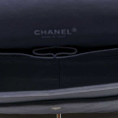 Chanel Lambskin Quilted Maxi Double Flap Purple 4 of 9