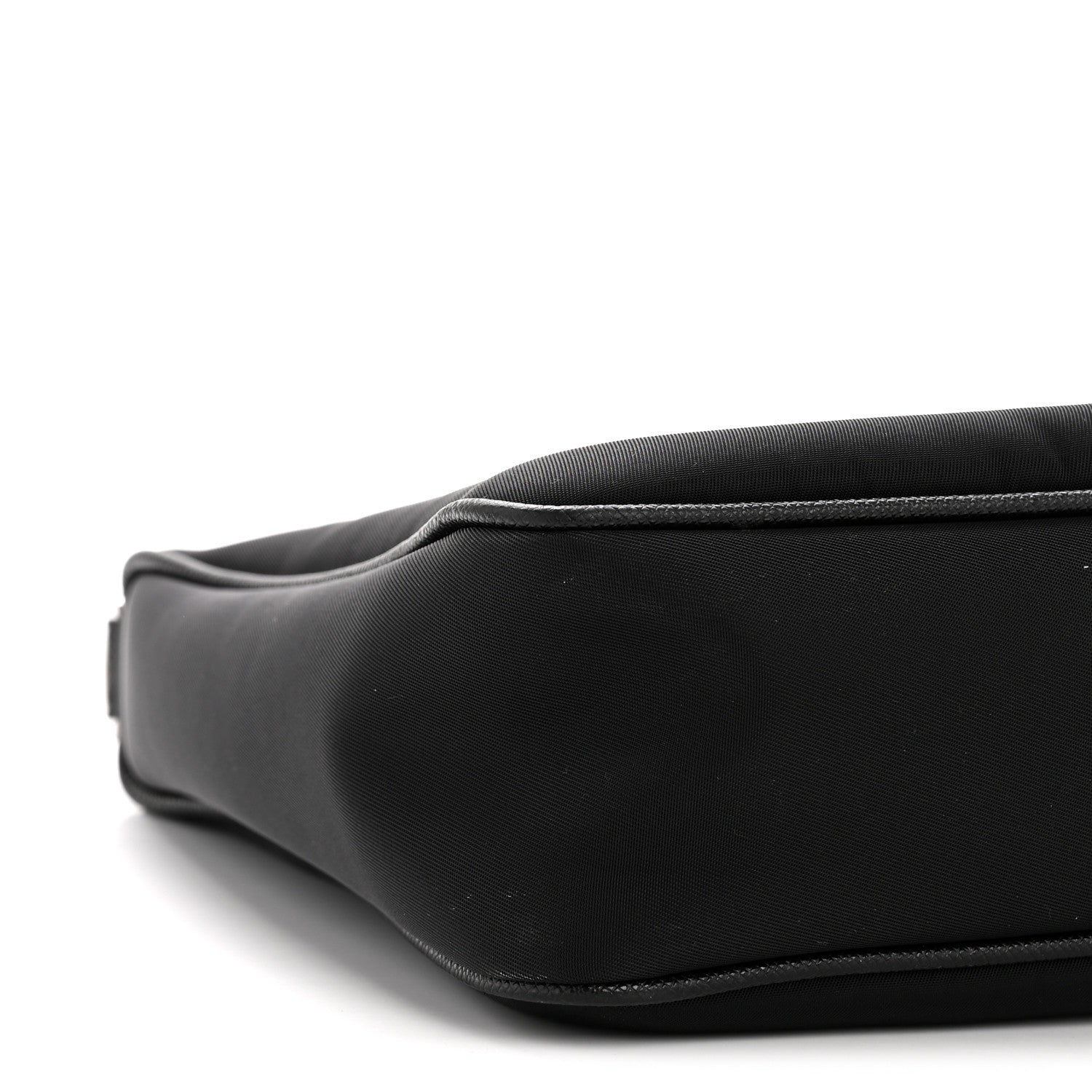 Prada Re-Nylon Saffiano Travel Brique Crossbody Bag Black 10 of 14