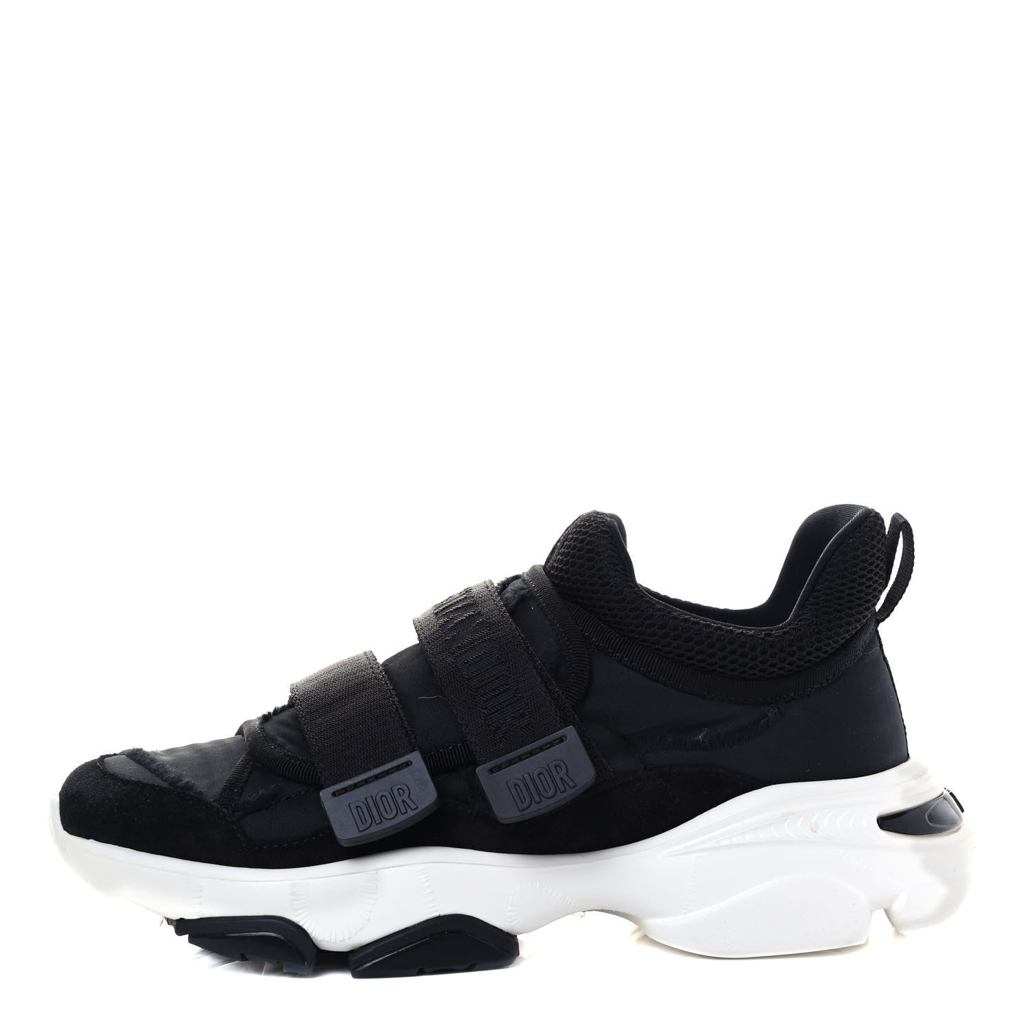 Christian Dior Technical Fabric Nylon Camouflage Womens D-Wander Sneakers 35 Black 1 of 7