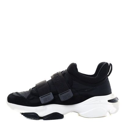 Christian Dior Technical Fabric Nylon Camouflage Womens D-Wander Sneakers 35 Black 1 of 7