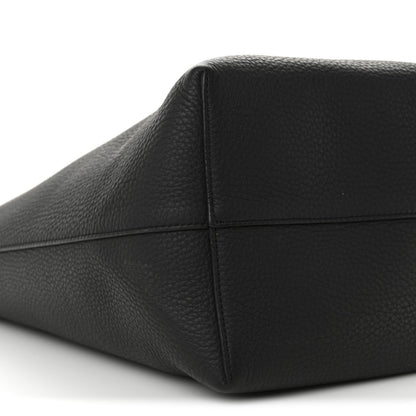 The Row Grained Calfskin Medium N/S Park Tote Black 9 of 10