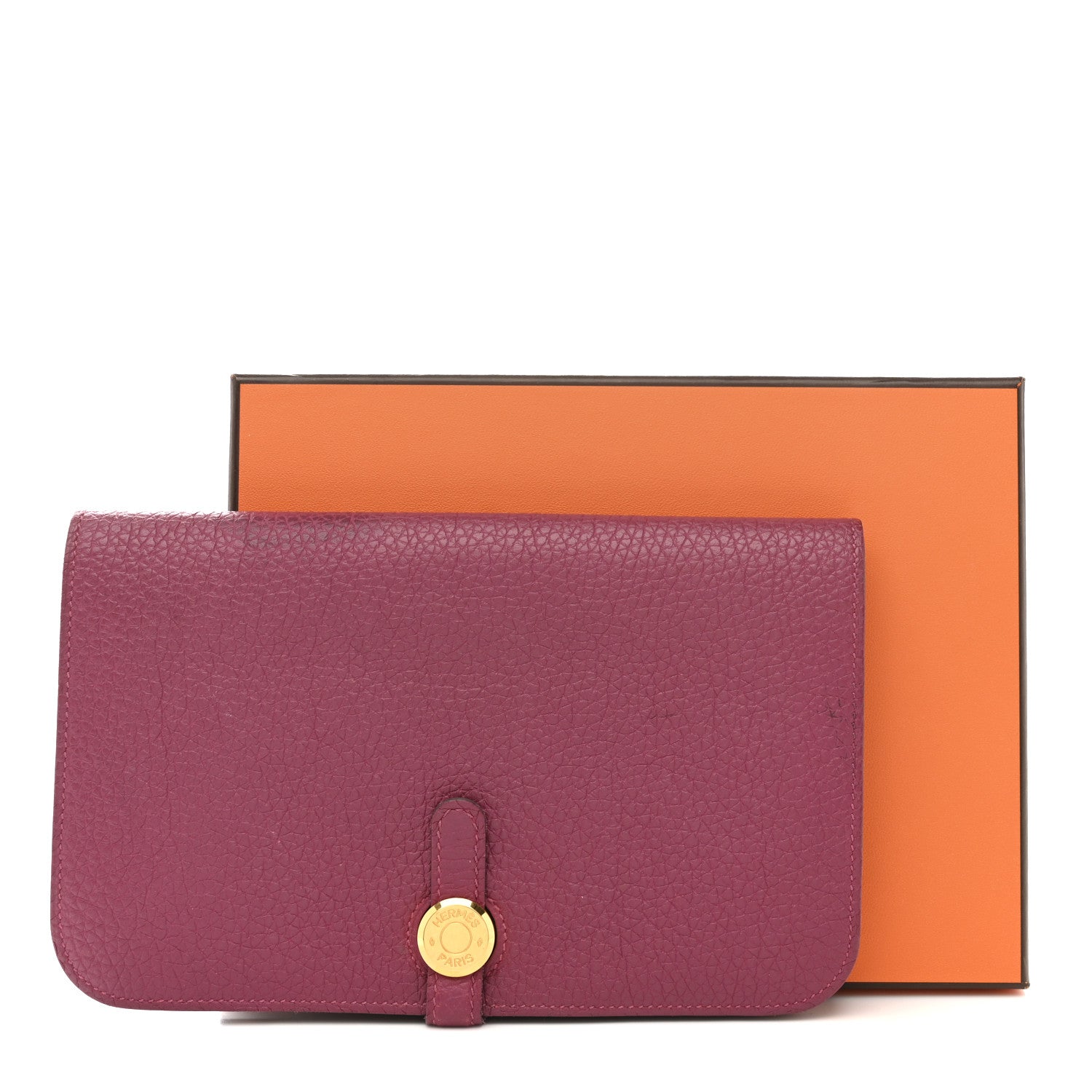 Hermes Togo Dogon Duo Wallet Tosca 14 of 14