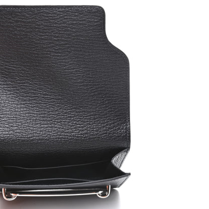 Hermes Chevre Mysore Roulis Slim Wallet Black 5 of 9