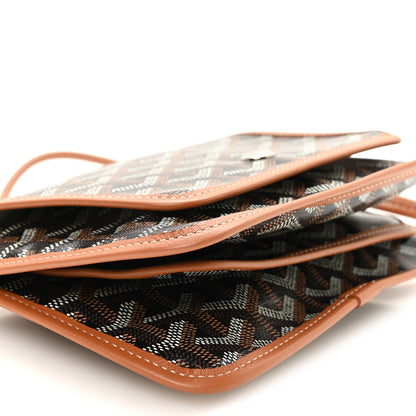 Goyard Goyardine Plumet Wallet Clutch Black Gold 9 of 10