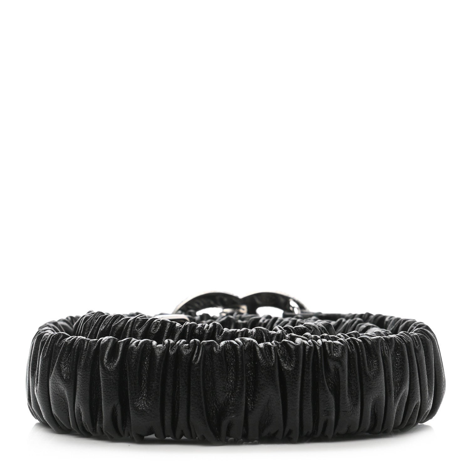 Chanel Calfskin Crystal CC Belt 75 30 Black 2 of 4