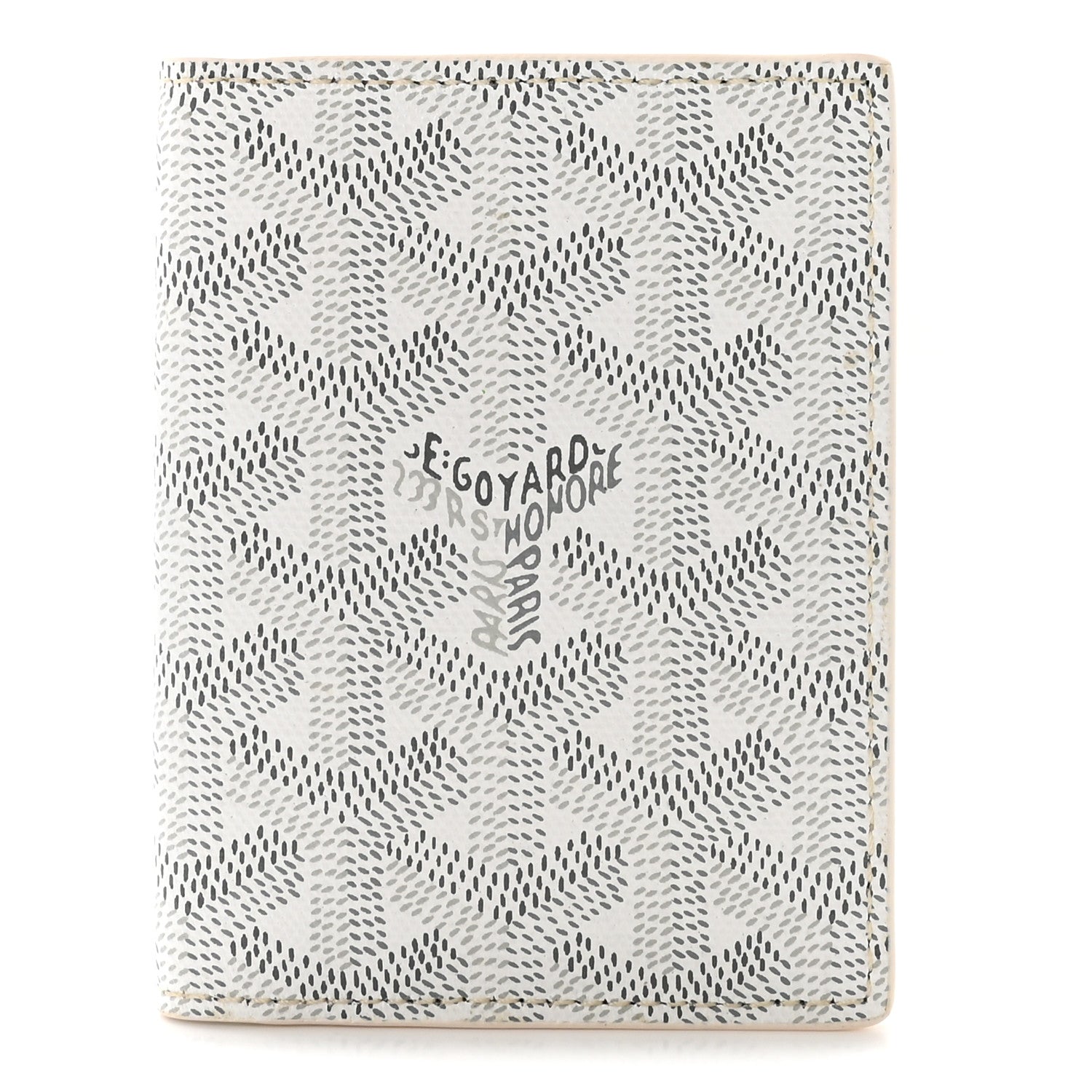 Goyard Goyardine Saint Marc Card Holder White 1 of 6