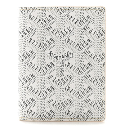 Goyard Goyardine Saint Marc Card Holder White 1 of 6
