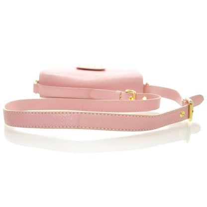 Miu Miu Leather Shoulder Bag Pink 5 of 7