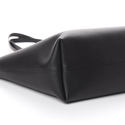 Saint Laurent Calfskin Large Shopping Tote Black 6 of 7