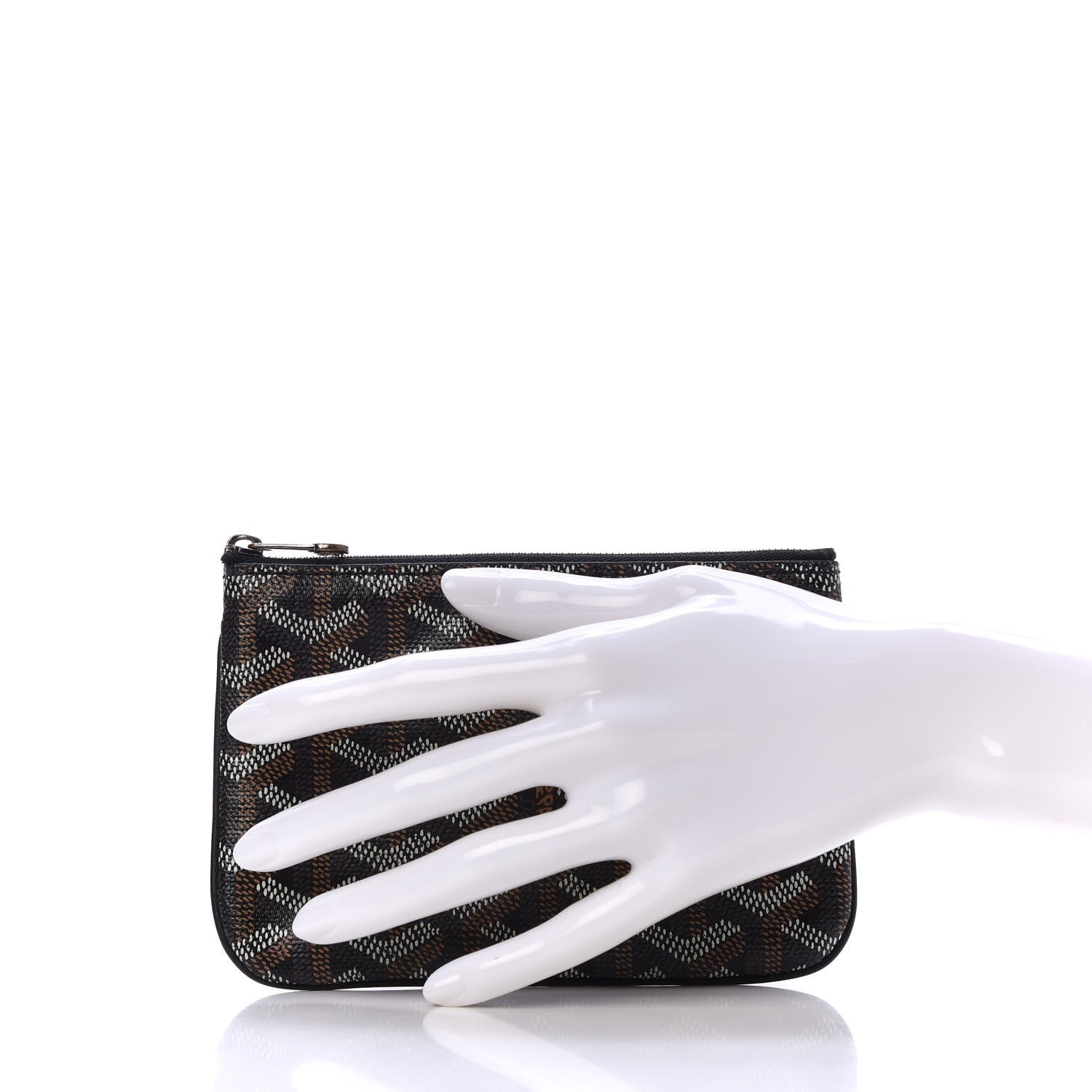 Goyard Goyardine Mini Senat Pochette Black 2 of 9