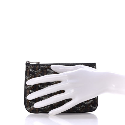 Goyard Goyardine Mini Senat Pochette Black 2 of 9