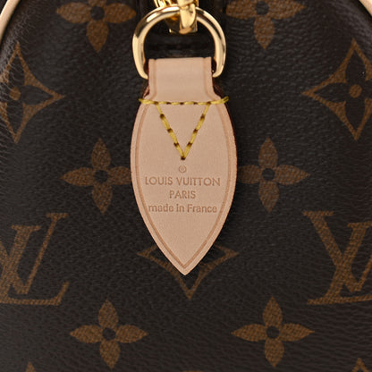 Louis Vuitton Monogram Speedy Bandouliere 20 Black 6 of 8