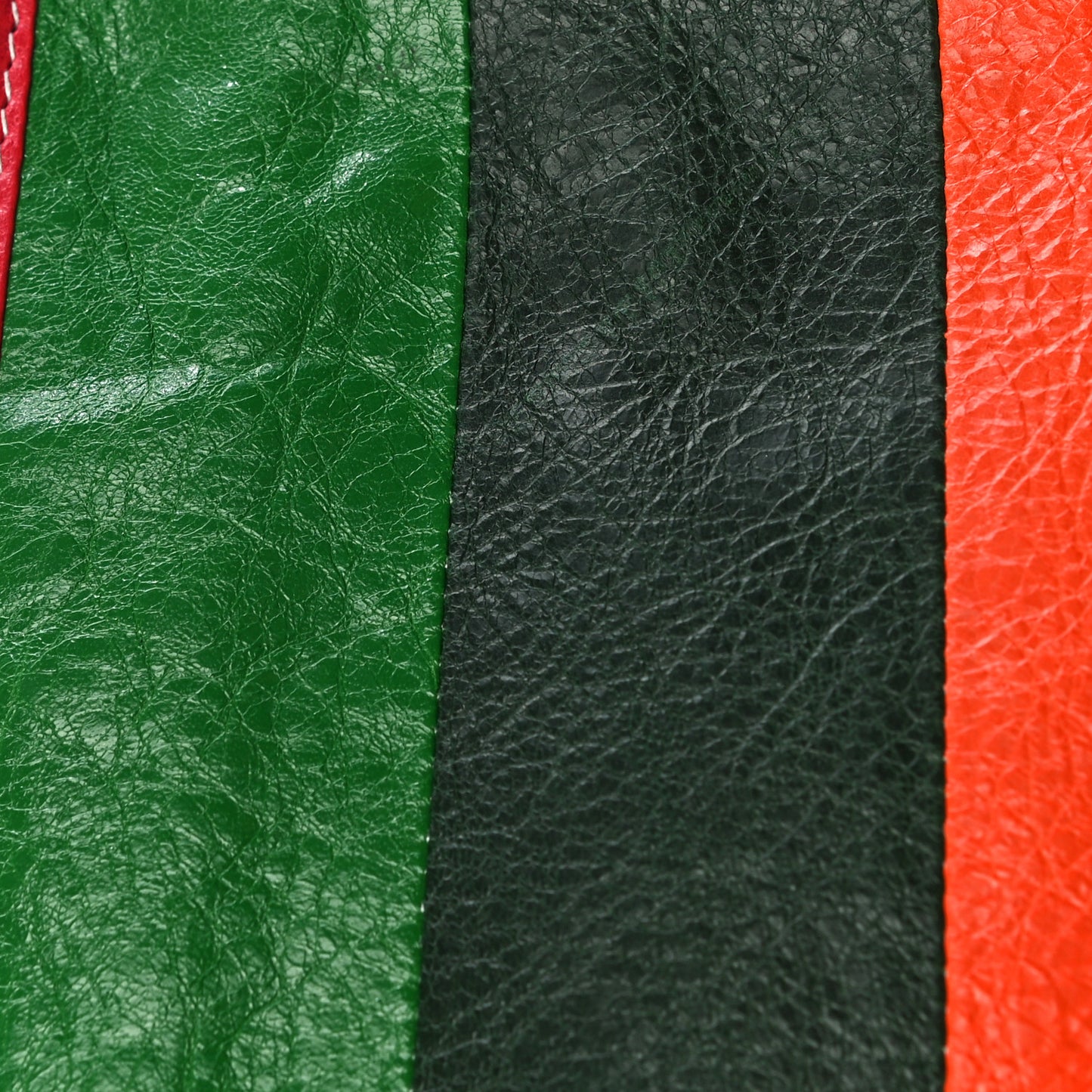 Agneau Arena Multicolore Bazar Pouch Vert Emeraude Black
