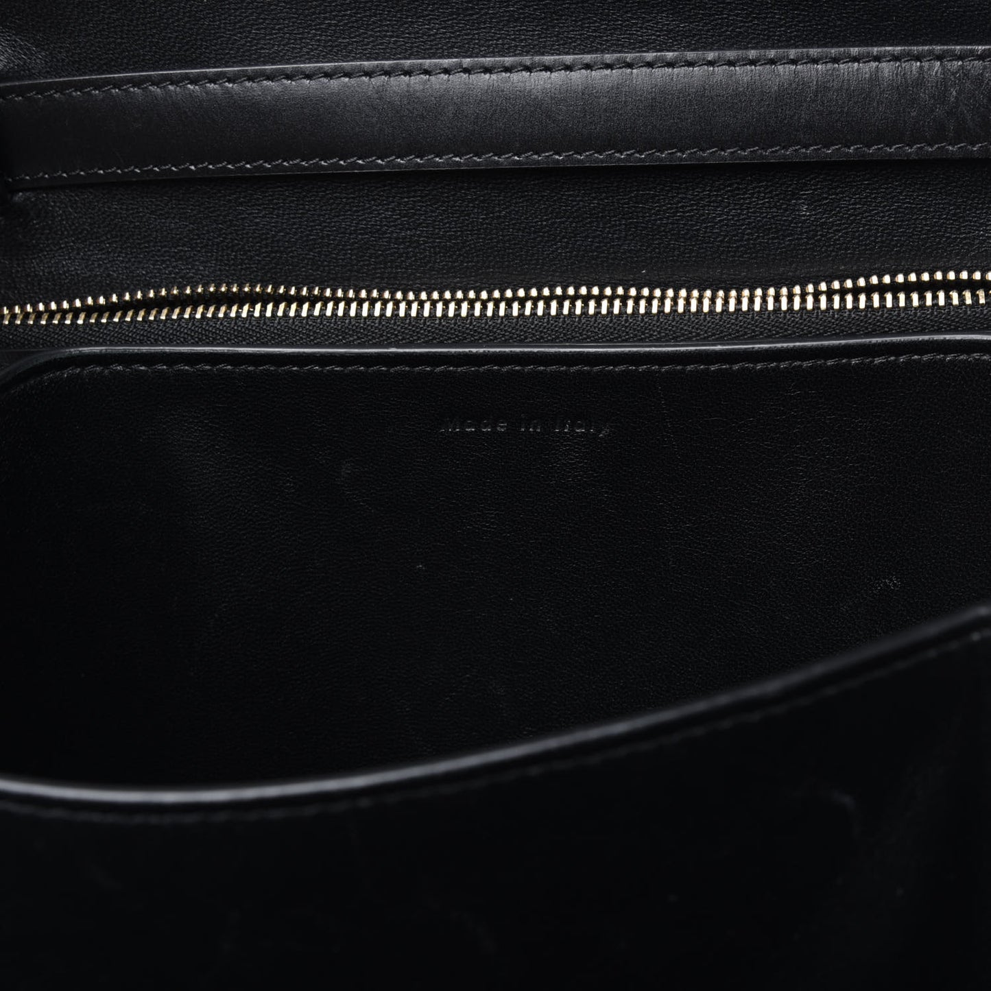 Box Calfskin Medium Classic Box Flap Bag Black