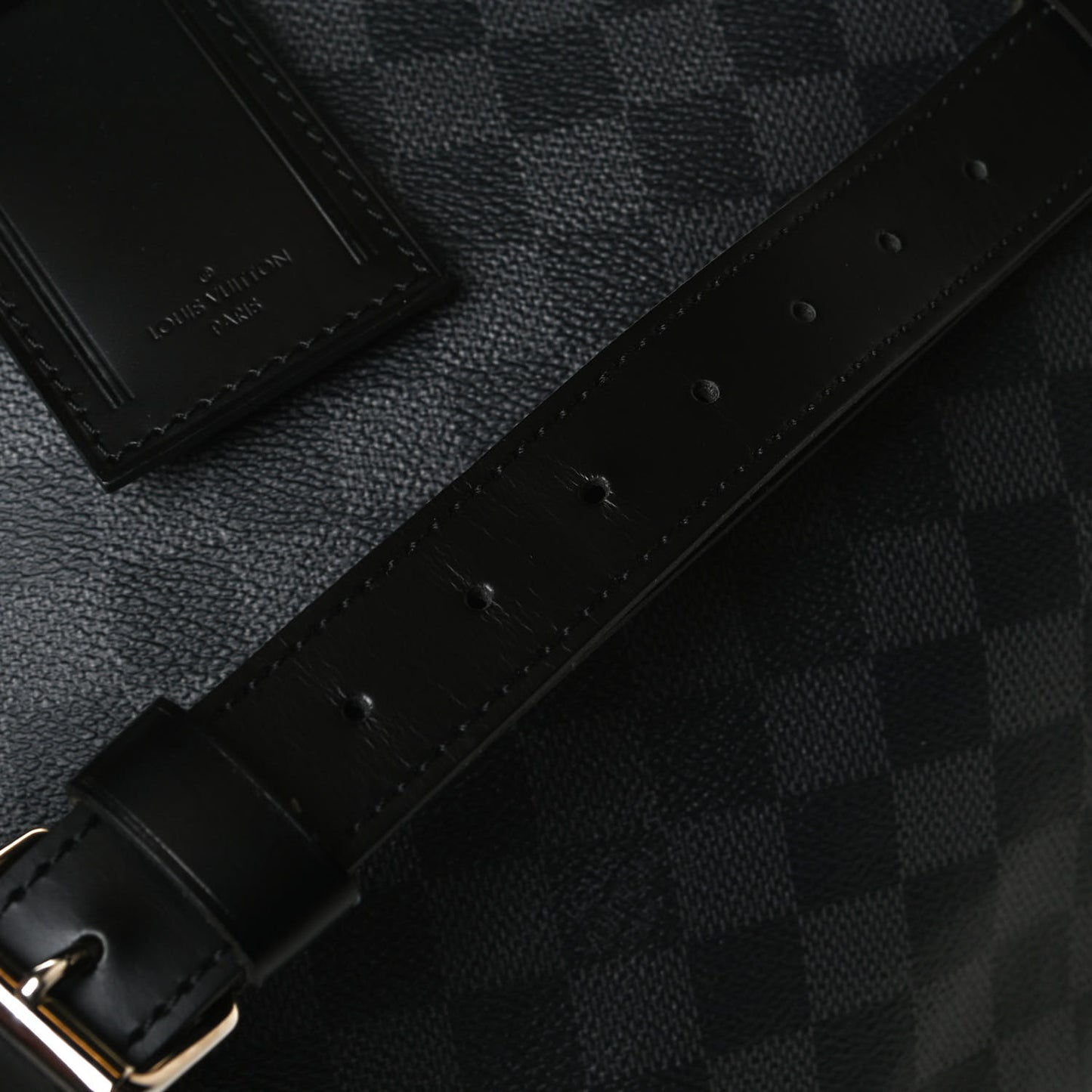Damier Graphite Keepall Bandouliere 55