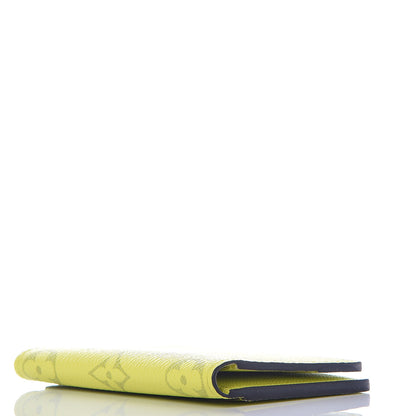 Louis Vuitton Monogram Taiga Pocket Organizer Yellow 4 of 7