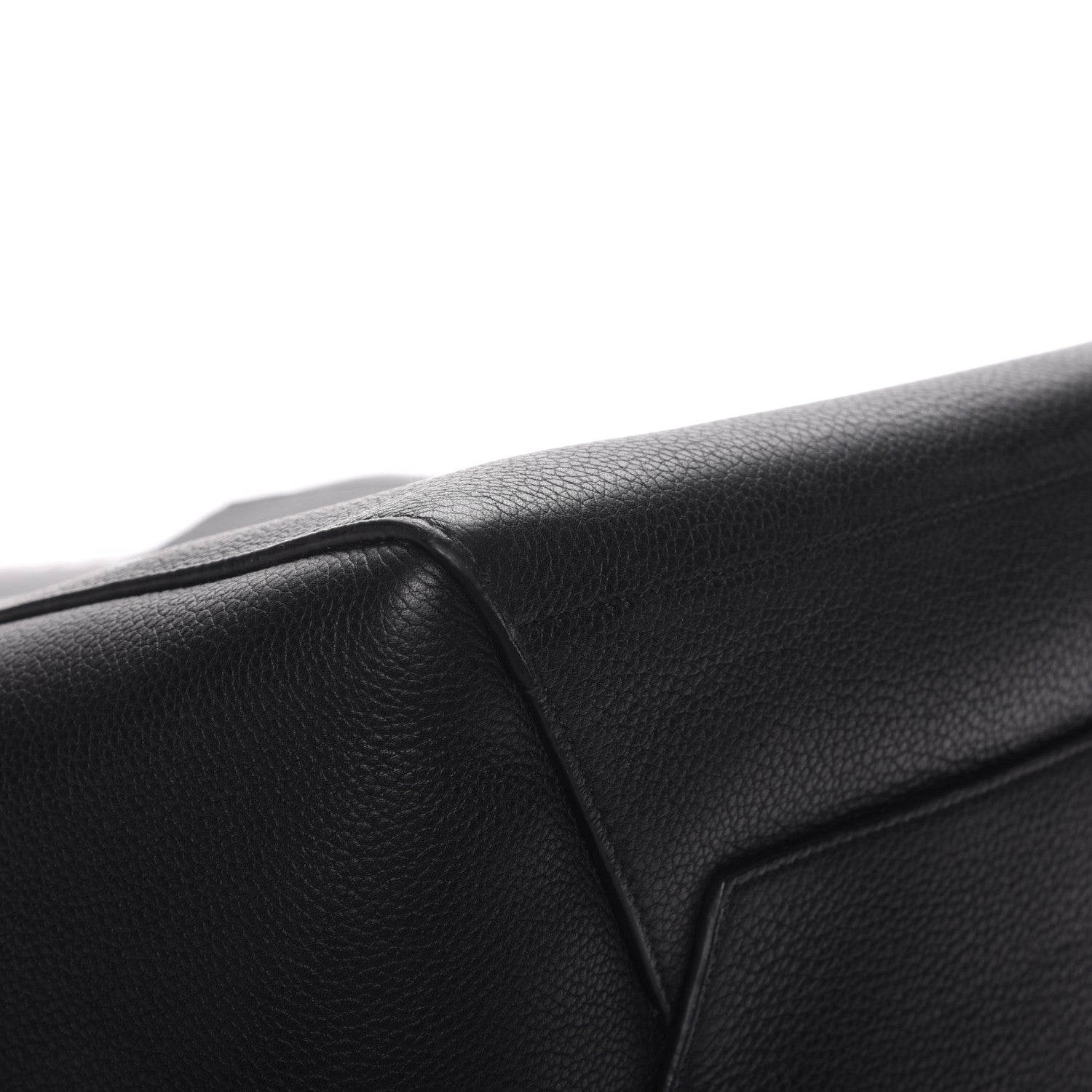 Celine Soft Grained Calfskin Sangle Bucket Bag Black 12 of 12