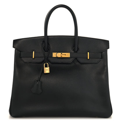 Hermes Ardennes Birkin 35 Black 1 of 12