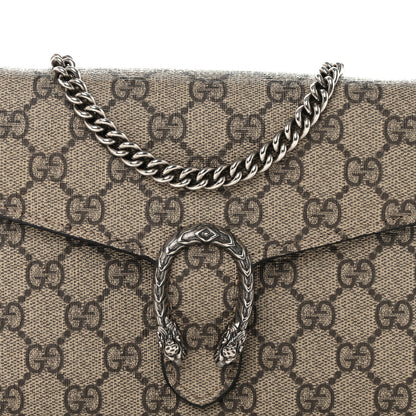Gucci GG Supreme Monogram Mini Dionysus Chain Wallet Beige Taupe 8 of 13
