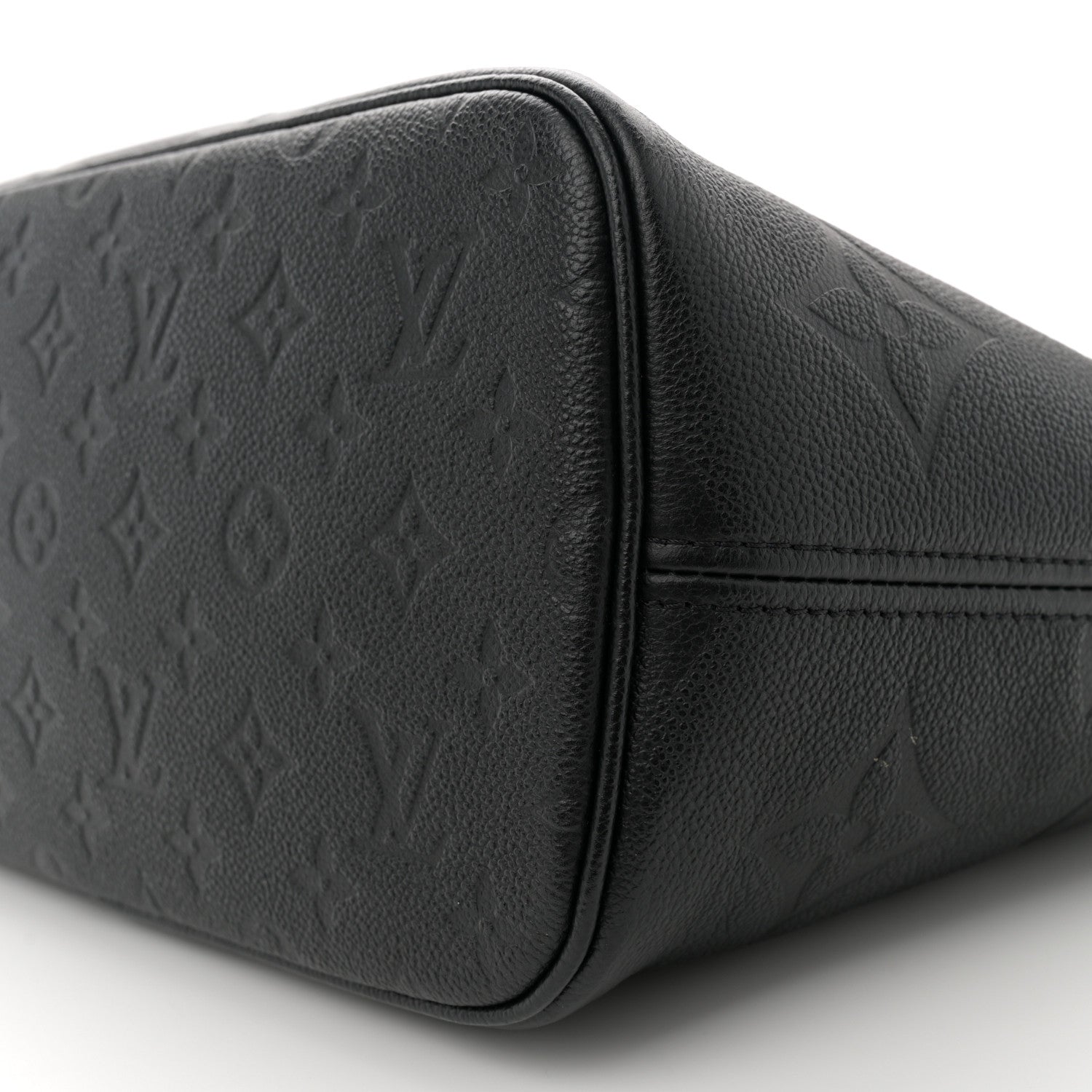 Louis Vuitton Empreinte Monogram Giant Neverfull MM Black 10 of 11