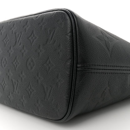 Louis Vuitton Empreinte Monogram Giant Neverfull MM Black 10 of 11