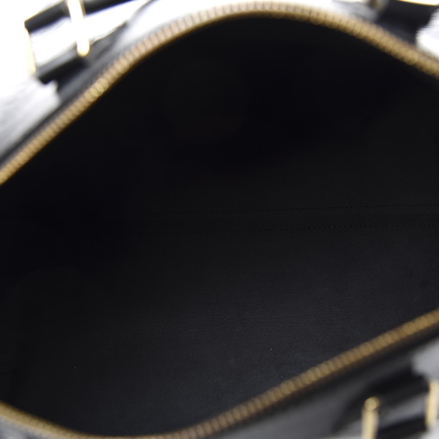 Louis Vuitton Epi Speedy 35 Black 4 of 9