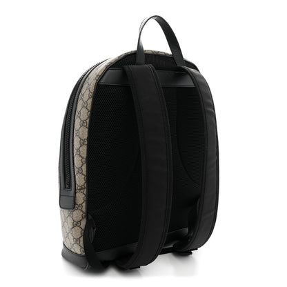 Gucci GG Supreme Monogram Medium Backpack Black 2 of 9