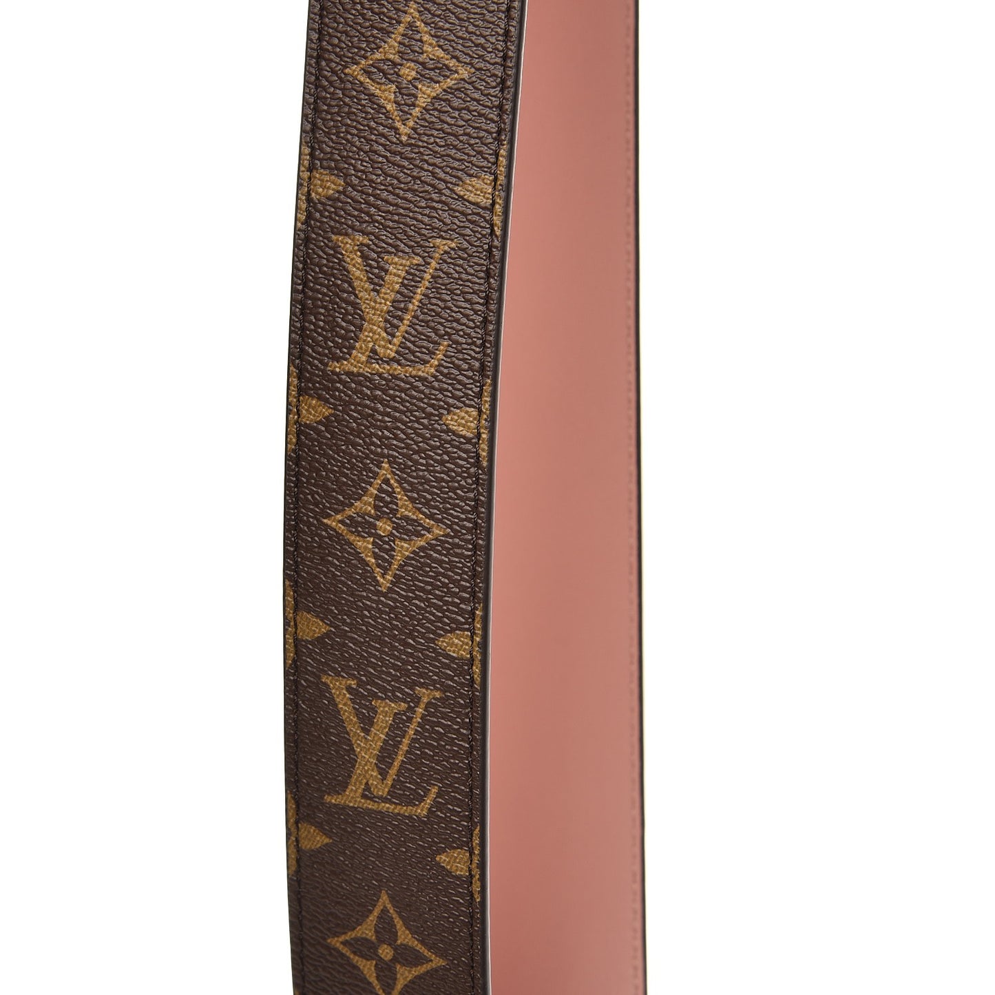 Monogram Bandouliere Shoulder Strap Rose Poudre