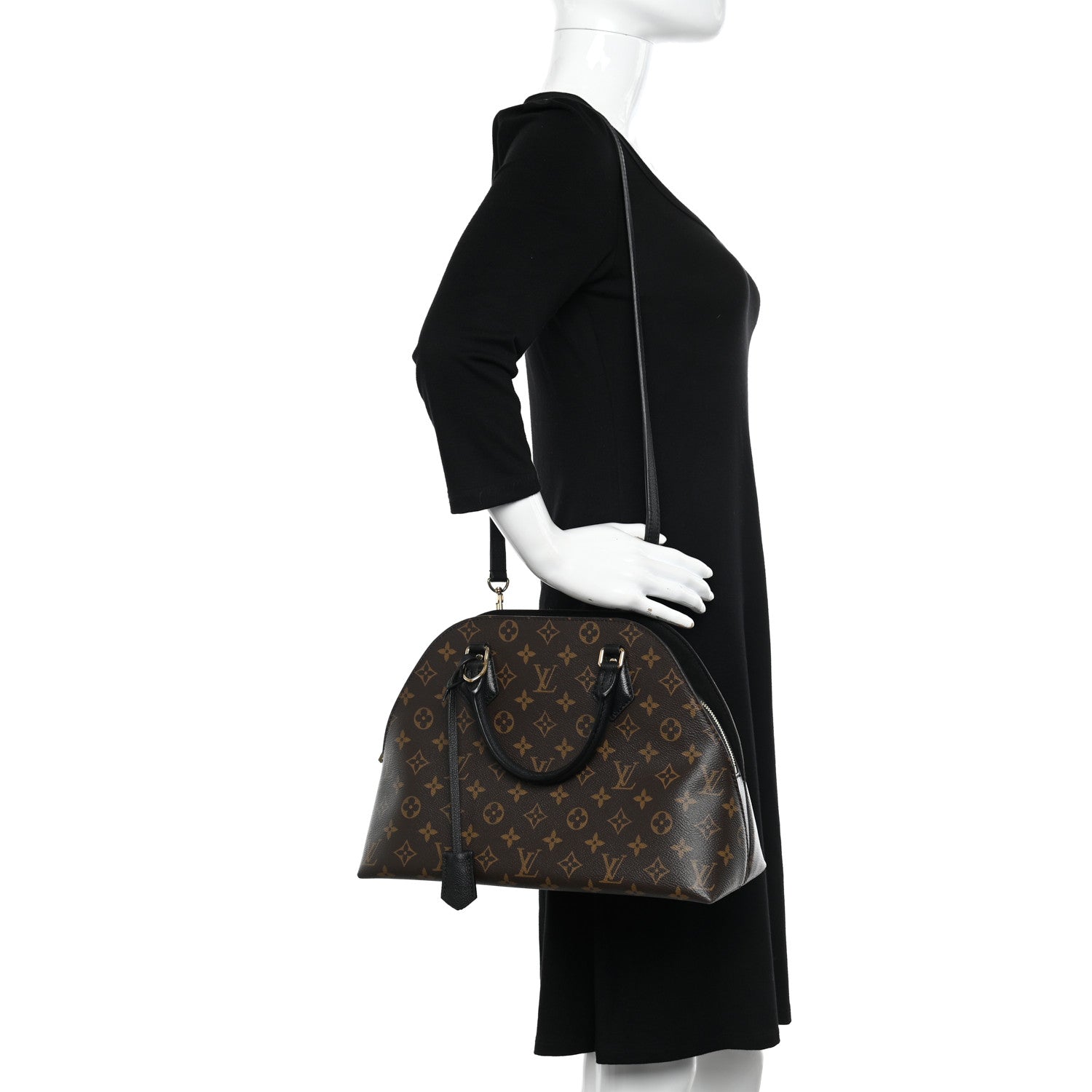 Louis Vuitton Monogram Alma BNB Black 2 of 9