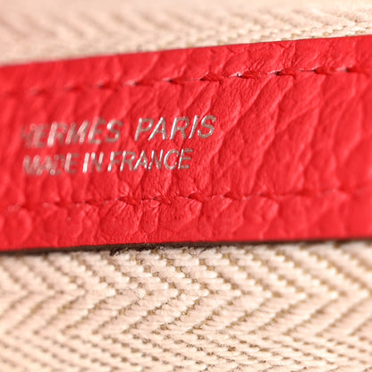 Hermes Negonda Garden Party TPM 30 Rouge Piment 6 of 11