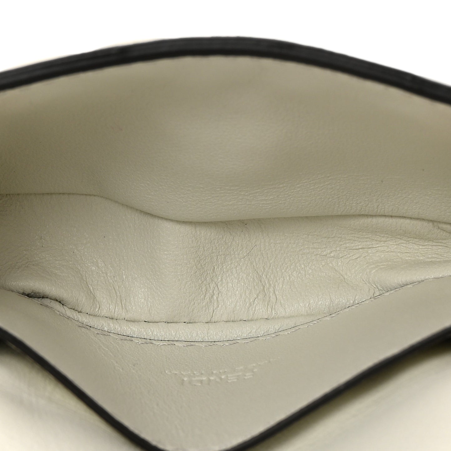 Nappa Matisse FF Embossed Nano Chain Baguette White