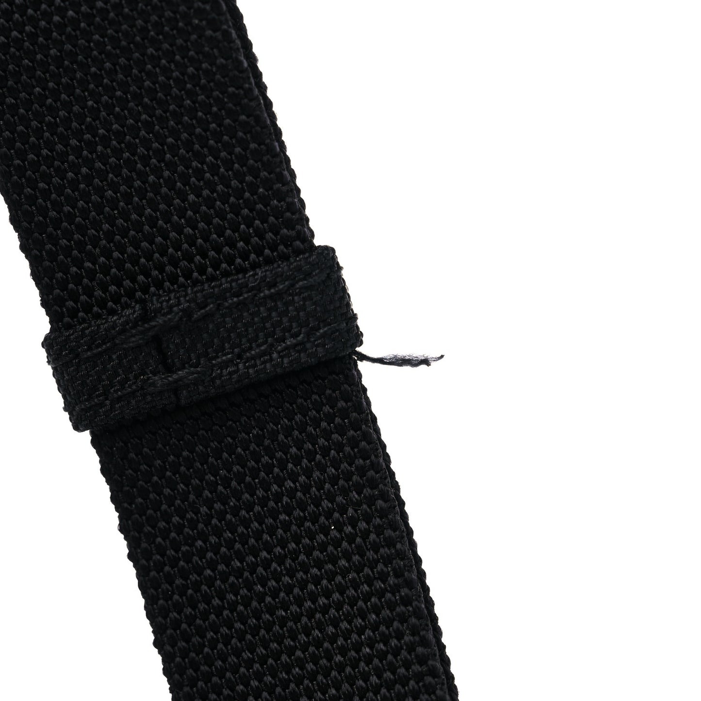 Sustainable Casual Nylon Weekend Belt Wallet Black