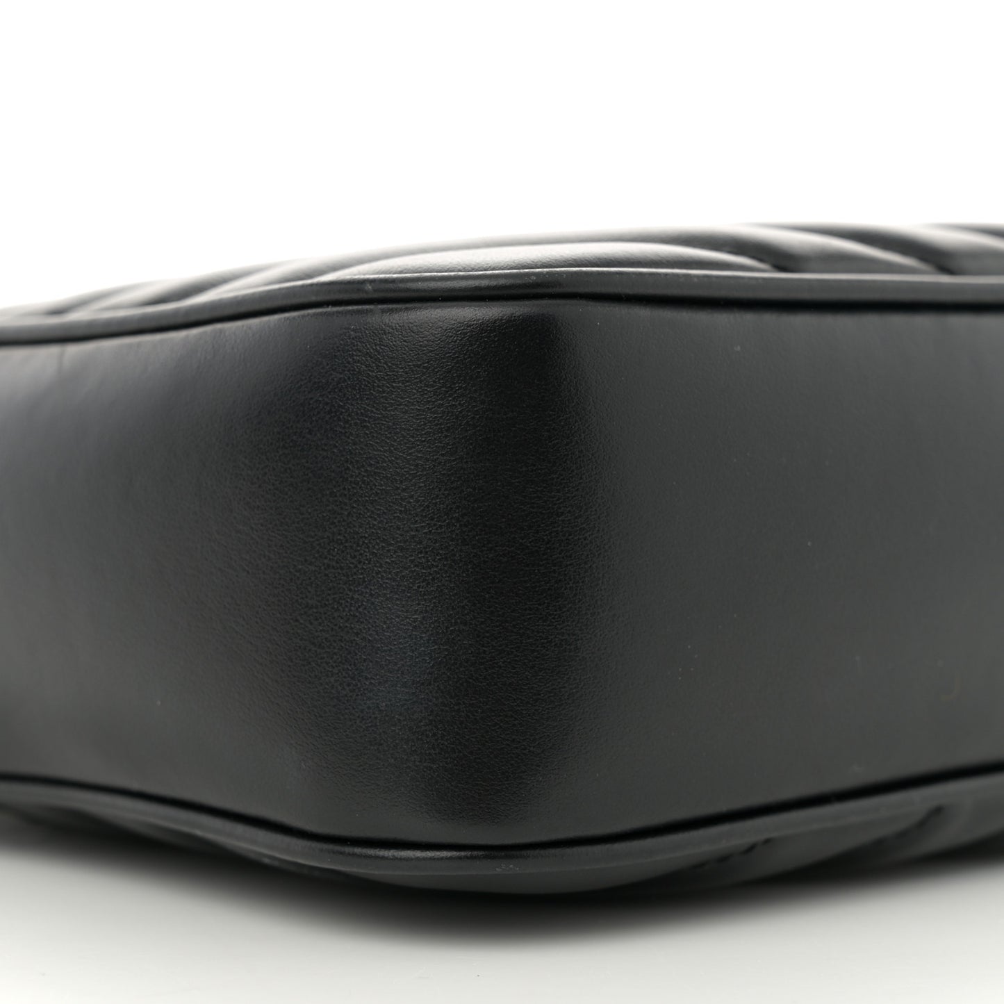 Calfskin Matelasse Monogram Lou Camera Bag Black