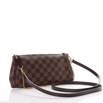 Louis Vuitton Damier Ebene Eva Clutch 3 of 7