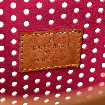 Louis Vuitton Monogram Perforated Musette Fuchsia 5 of 9