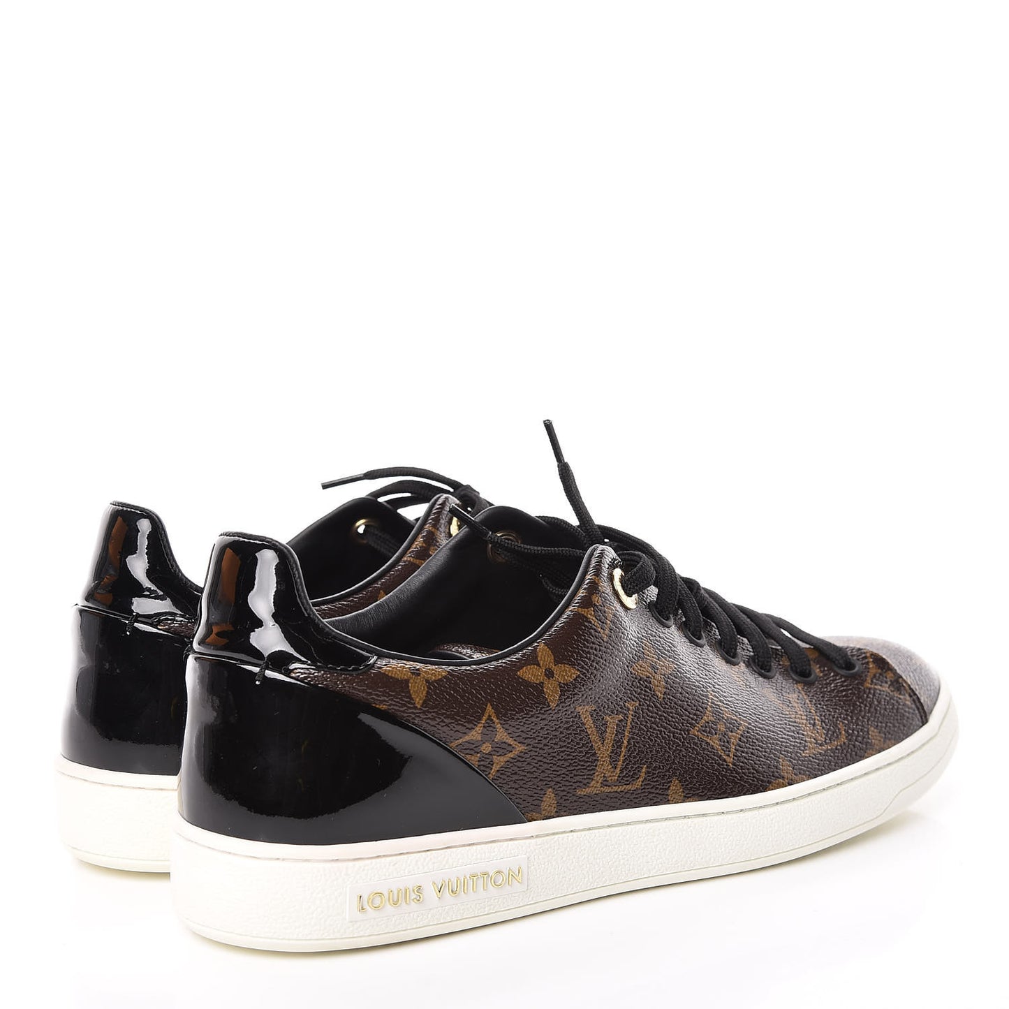 Patent Monogram Frontrow Sneakers 40