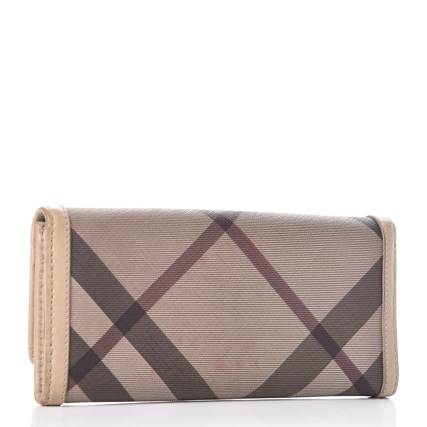 Smoked Check Continental Wallet Trench